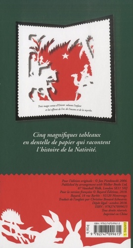 Le premier Noël. Un livre en dentelle de papier