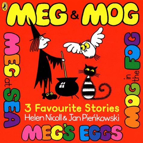 Jan Pienkowski et Helen Nicoll - Meg & Mog Volume 3 : 3 favourite stories.