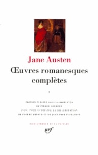 Jane Austen - Oeuvres romanesques complètes. - Tome 1.