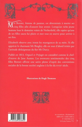 Orgueil et Préjugés. Edition illustré