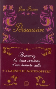 Jane Austen et Amanda Grange - Persuasion ; Le Journal du capitaine Wentworth - Pack en 2 volumes, avec 1 carnet offert.