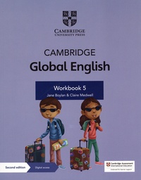 Jane Boylan et Claire Medwell - Cambridge Global English for Cambridge Primary English as a Second Language - Workbook 5.