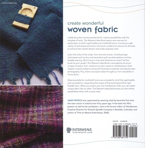 The Weaver's Idea Book. Creative Cloth on a Rigid-Heddle Loom