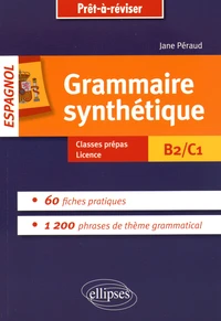 Grammaire synthétique espagnol B2/C1