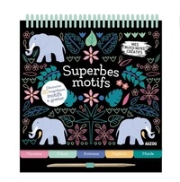 Téléchargement gratuit de livres français pdf Superbes motifs  - 20 magnifiques motifs à gratter ! avec un stylet en bois inclus par Jane Ryder-Gray