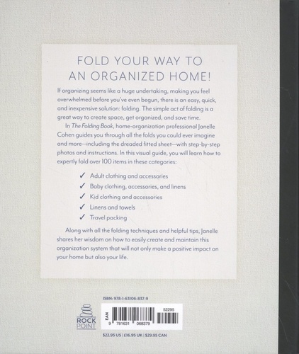 The Folding Book. A Complete Guide to Creating Space and Getting Organized
