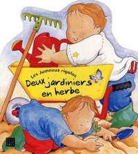 Janet-Allison Brown - Deux jardiniers en herbe.