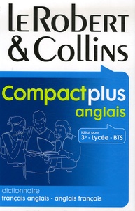 Janet Gough et Daphne Day - Le Robert & Collins Compact plus anglais - Dictionnaire français-anglais et anglais-français.