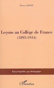 Leçons au Collège de France (1895-1934)