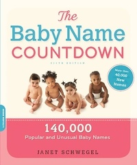 Janet Schwegel - The Baby Name Countdown - 140,000 Popular and Unusual Baby Names.