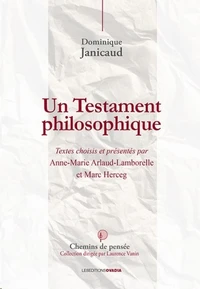 Le testament philosophique