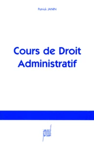 Cours de droit administratif