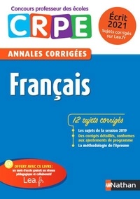 Téléchargez des ebooks gratuits pour ipod Français écrit CRPE  - Annales corrigées 9782091247434 in French par Janine Hiu