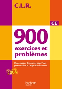 Janine Lucas et Jean-Claude Lucas - 900 exercices et problèmes CE - Deux niveaux d'exercices pour l'aide personnalisée et l'approfondissement.