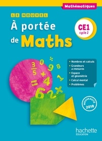 Janine Lucas et Jean-Claude Lucas - Mathématiques CE1 cycle 2 Le Nouvel A portée de maths.