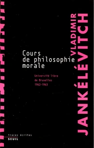 Cours de philosophie morale