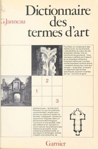 Dictionnaire des termes d'art