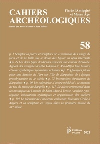 Jannic Durand - Cahiers archéologiques N° 58 : .