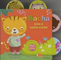 Sacha joue à cache-cache