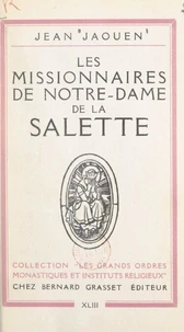 Les missionnaires de Notre-Dame de La Salette