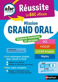 Mission Grand Oral Sciences humaines et sociales