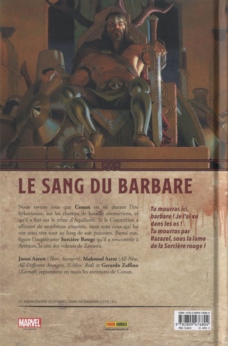 Conan le barbare Tome 1 Vie et mort de Conan