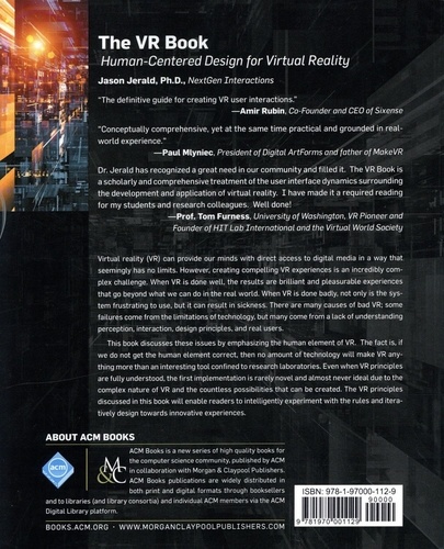 The VR Book. Human-Centered Design for Virtual Reality