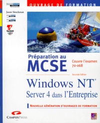 PREPARATION AU MCSE WINDOWS NT SERVER 4 ENTREPRISE. Examen 70-068, 2ème édition avec CD-Rom.pdf