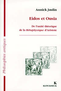 Eidos et ousia