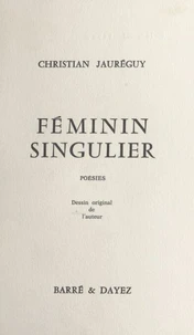 Féminin singulier