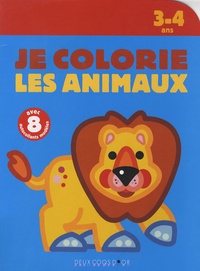 Javier Inaraja - Je colorie les animaux Le lion - 3/4 Ans.