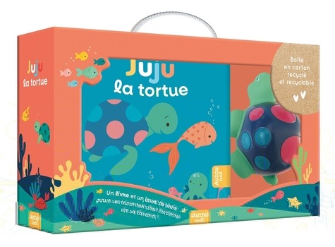 Coffret Juju la tortue. Avec 1 jouet offert