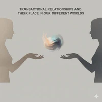 Transactional Relationships and Their Place in Our Different Worlds