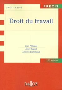 Droit Du Travail. 20eme Edition