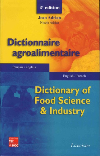 Dictionnaire agro-alimentaire 3e édition