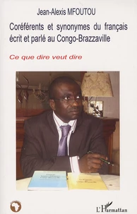 Coréférents et synonymes du français écrit et parlé au Congo-Brazzaville