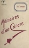 Jean Amsler et Jean-Pierre Martin-Dusmesnil - Mémoires d'un cancre.