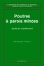 Jean-Armand Calgaro - Poutres à parois minces - Etude du cisaillement.