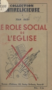 Jean Baby - Le rôle social de l'Église.