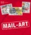 Mail-Art. 350 Faux-timbres oblitérés