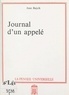 Jean Bajcik - Journal d'un appelé.