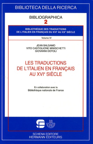Les traductions de l'italien en français au XVIe siècle