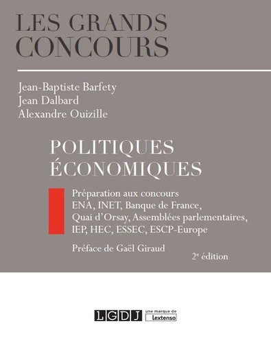 Politiques économiques 2e édition