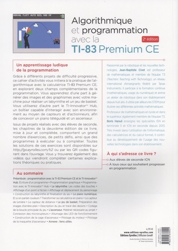 Algorithmique et programmation avec la TI-83 Premium CE 2e édition