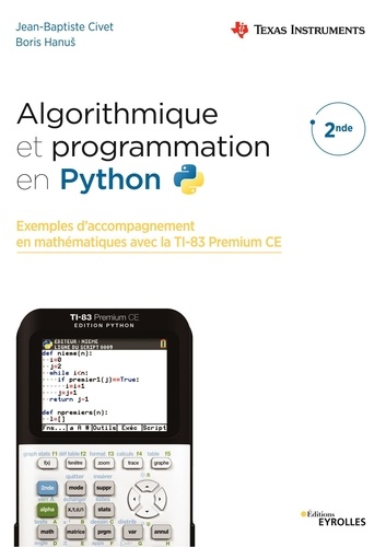 Algorithmique et programmation en Python 2nde