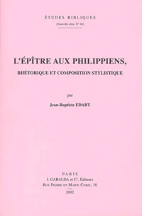 L'Epitre Aux Philippiens, Rhetorique Et Composition Stylistique