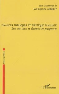 Finances publiques et politique familiale
