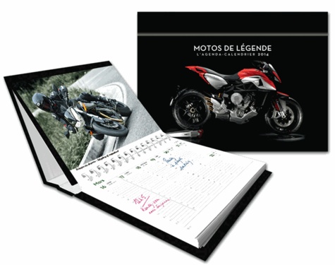 Jean-Baptiste Gilou - Motos de légende - L'agenda-calendrier 2014.