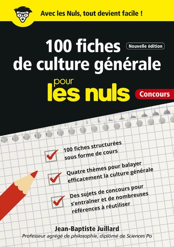 100 fiches de culture générale pour les nuls 2e édition