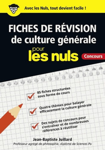 Jean-Baptiste Juillard - Fiches de révision de culture générale pour les nuls.